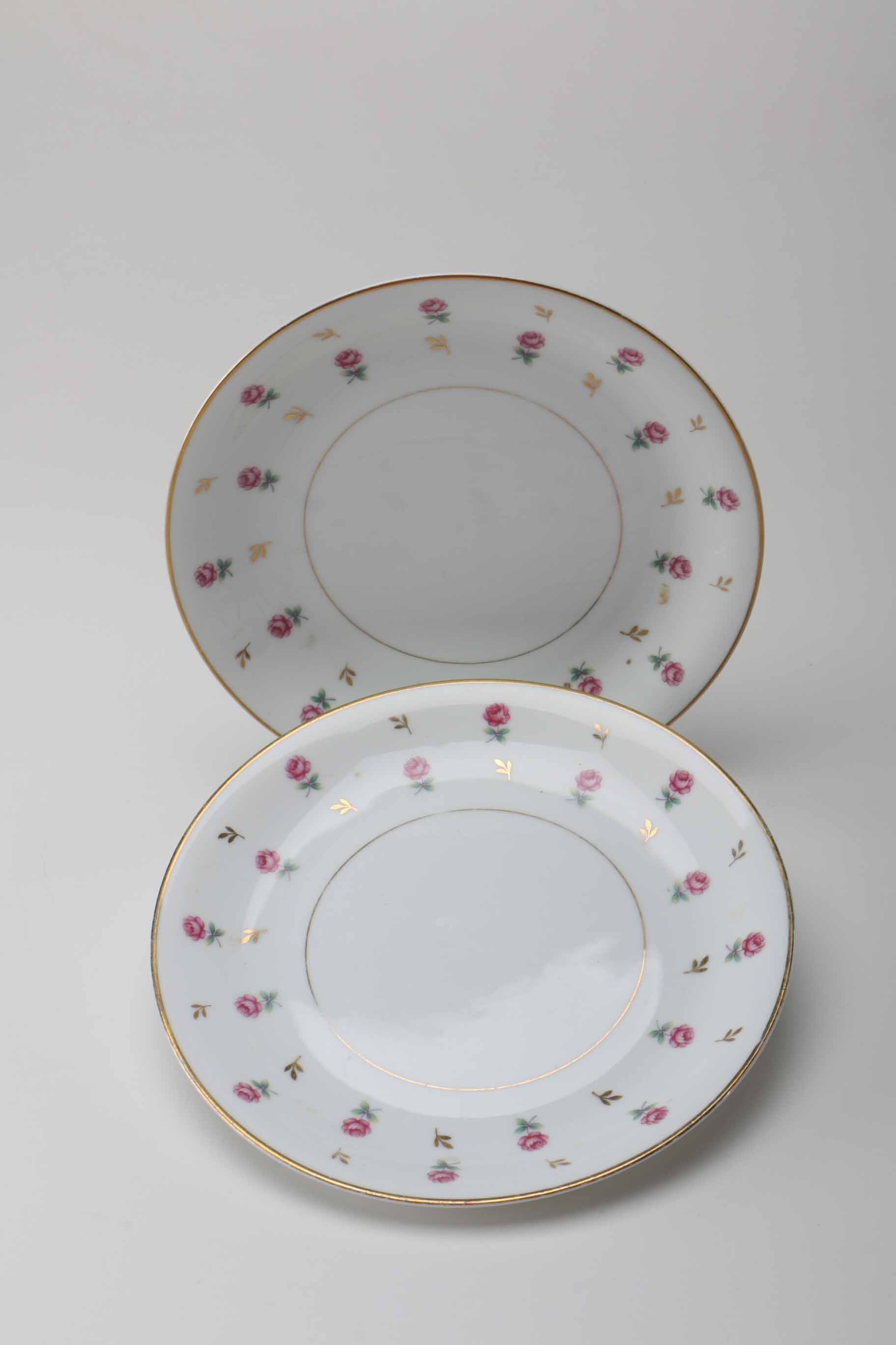 Collection of Vintage Tableware Including Pre-War Noritake