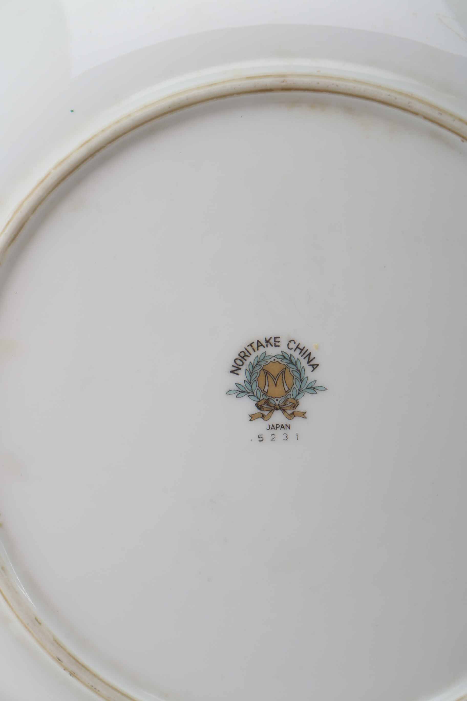 Collection of Vintage Tableware Including Pre-War Noritake