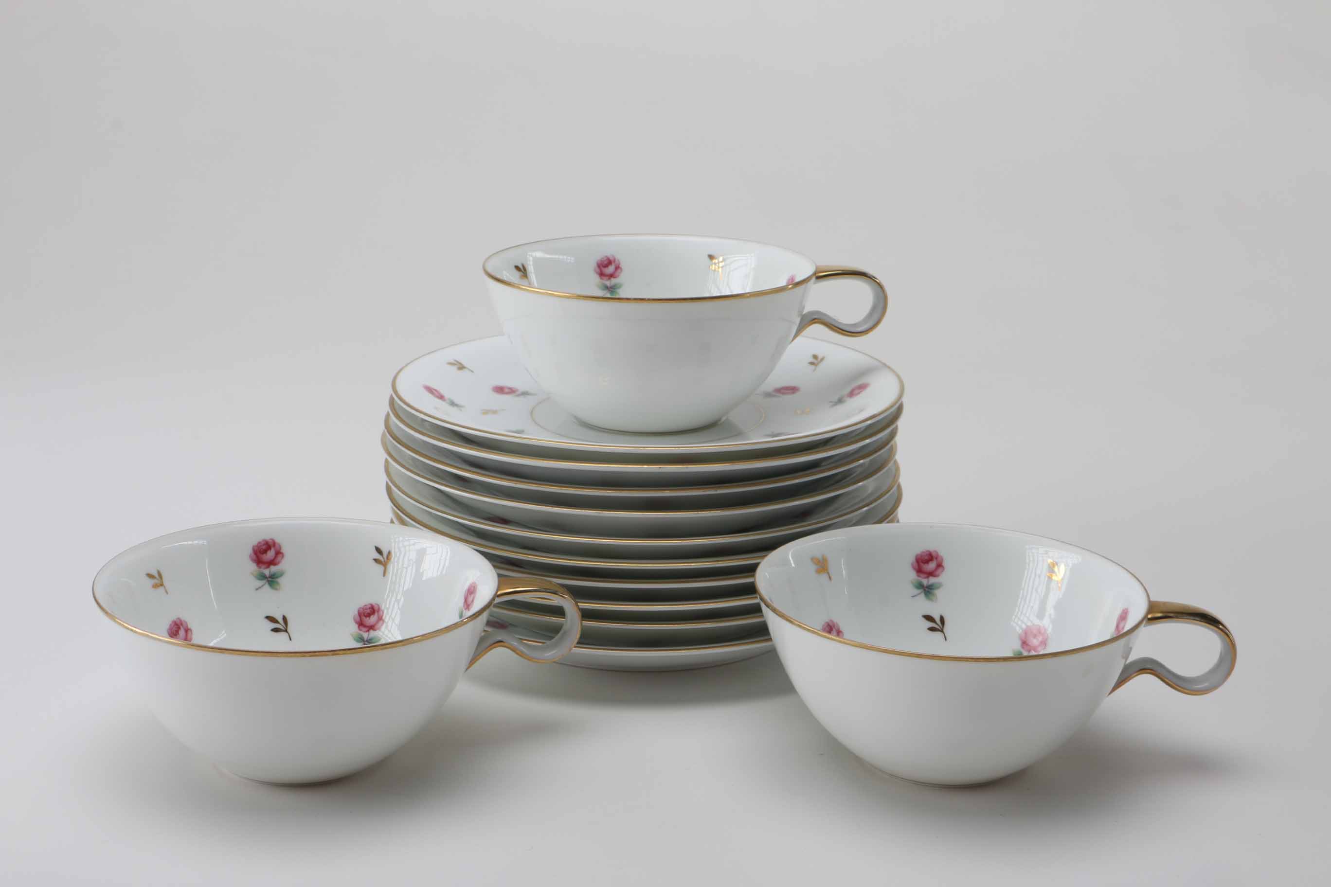 Collection of Vintage Tableware Including Pre-War Noritake