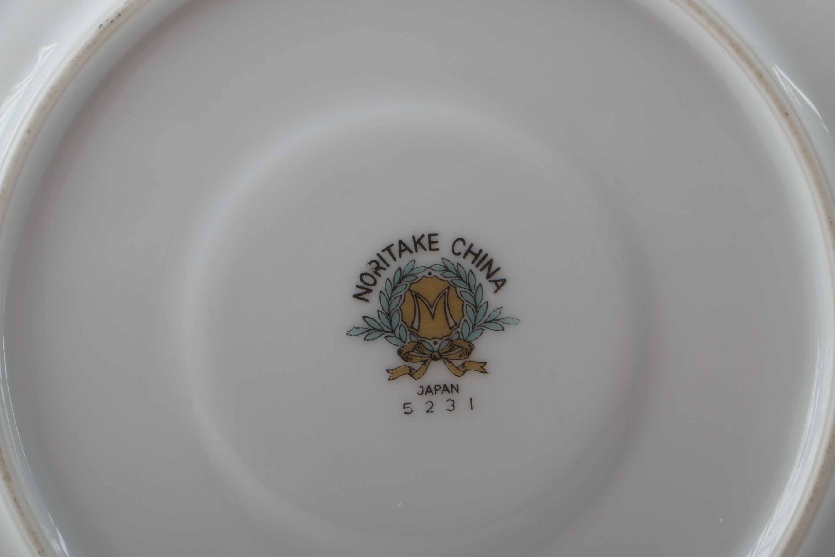 Collection of Vintage Tableware Including Pre-War Noritake