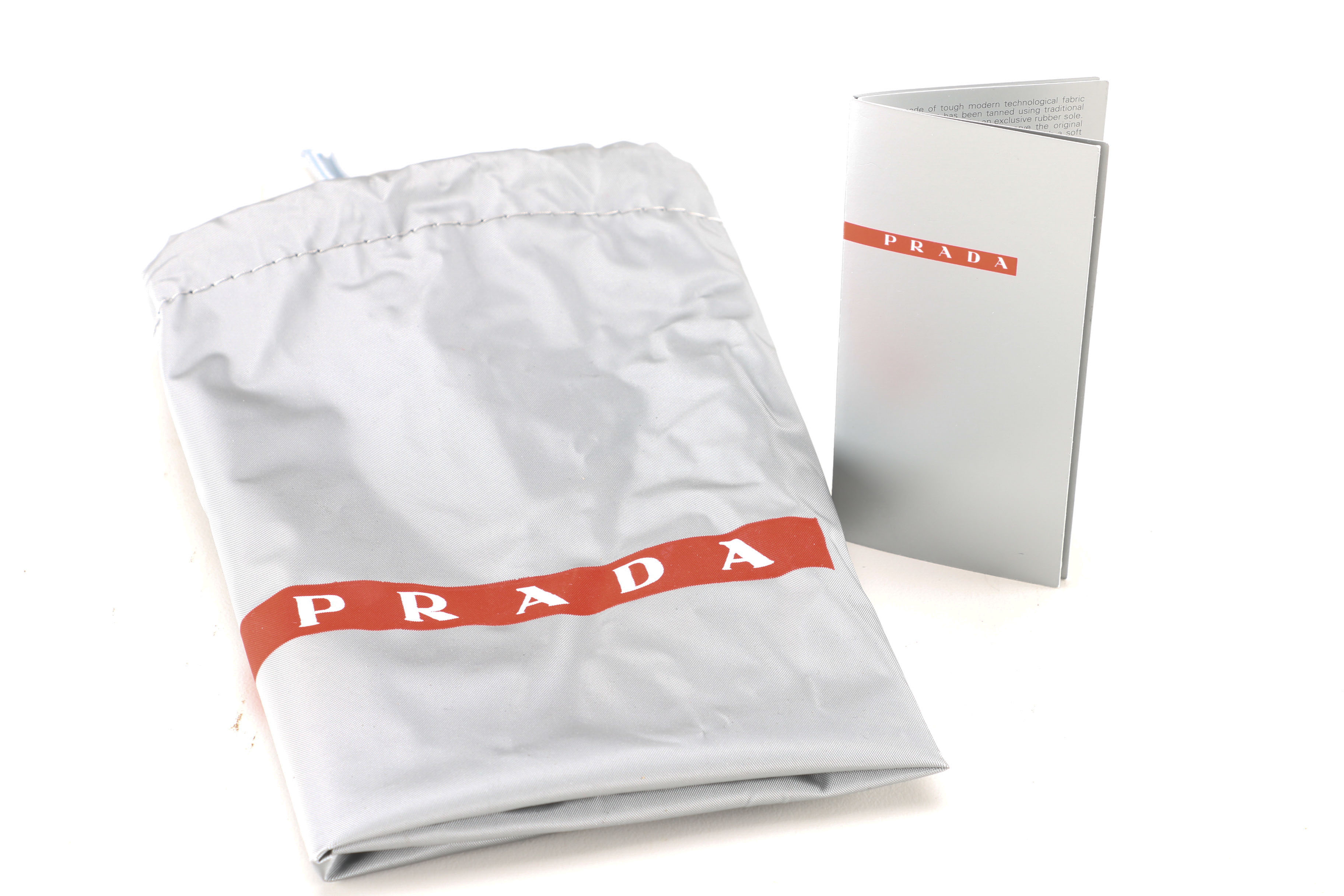 Prada Nylon Laced Sneakers, Size 38.5