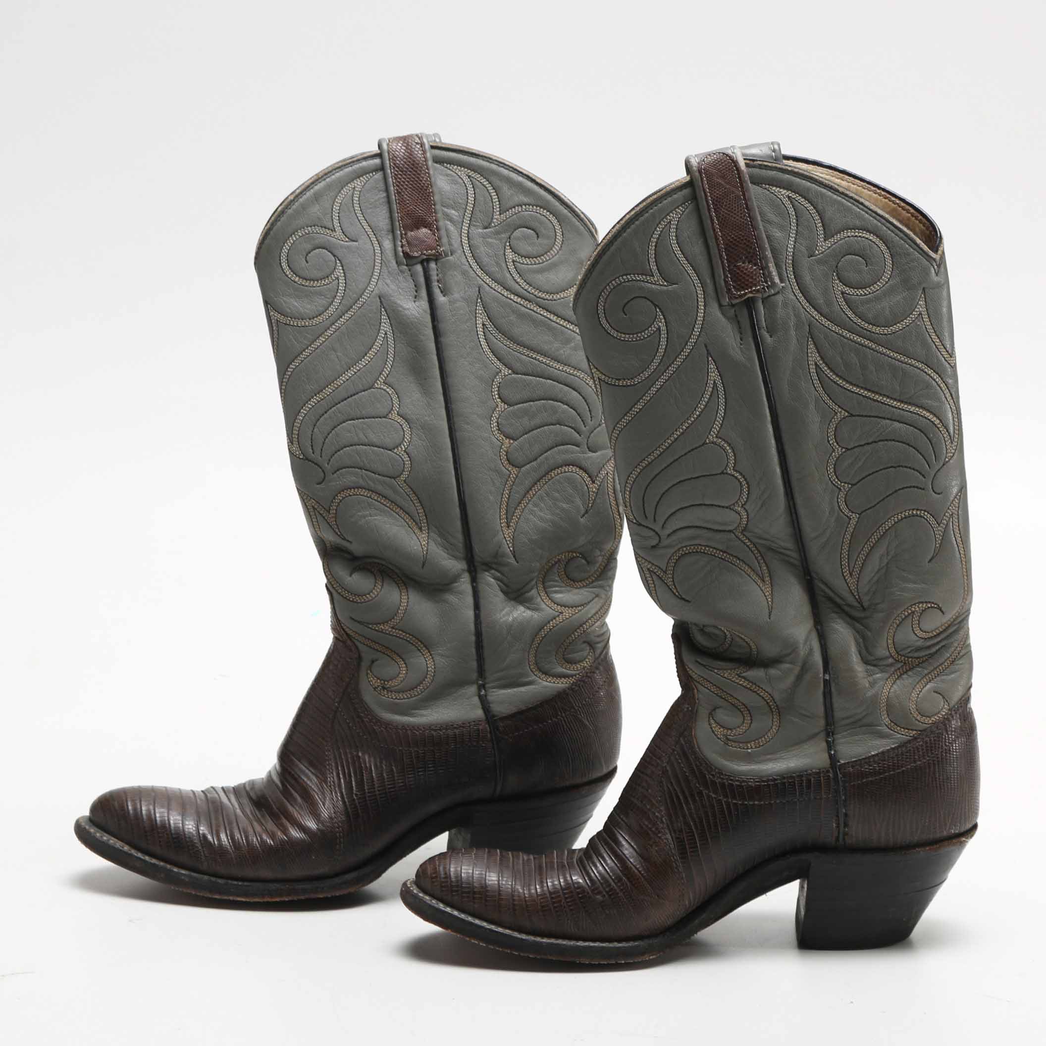 Pair of Women's Dan Post Leather Boots