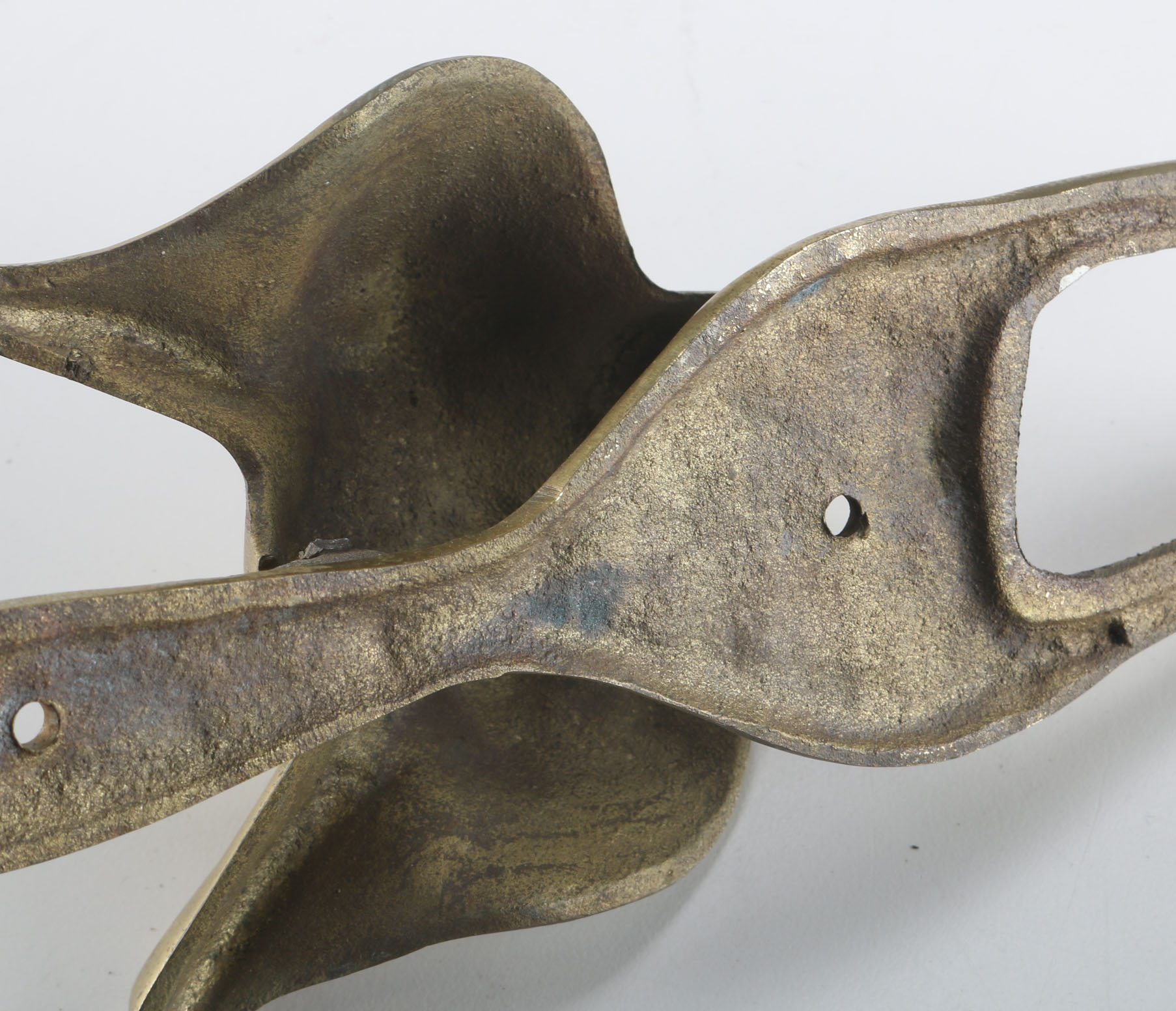 20th Century Brass Fox Door Knocker