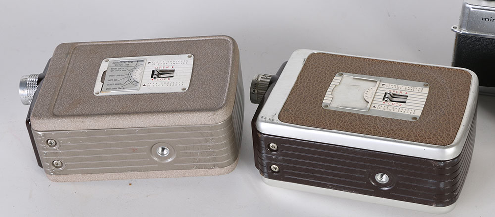 Pair of Kodak Brownie Cameras and Minolta Camera