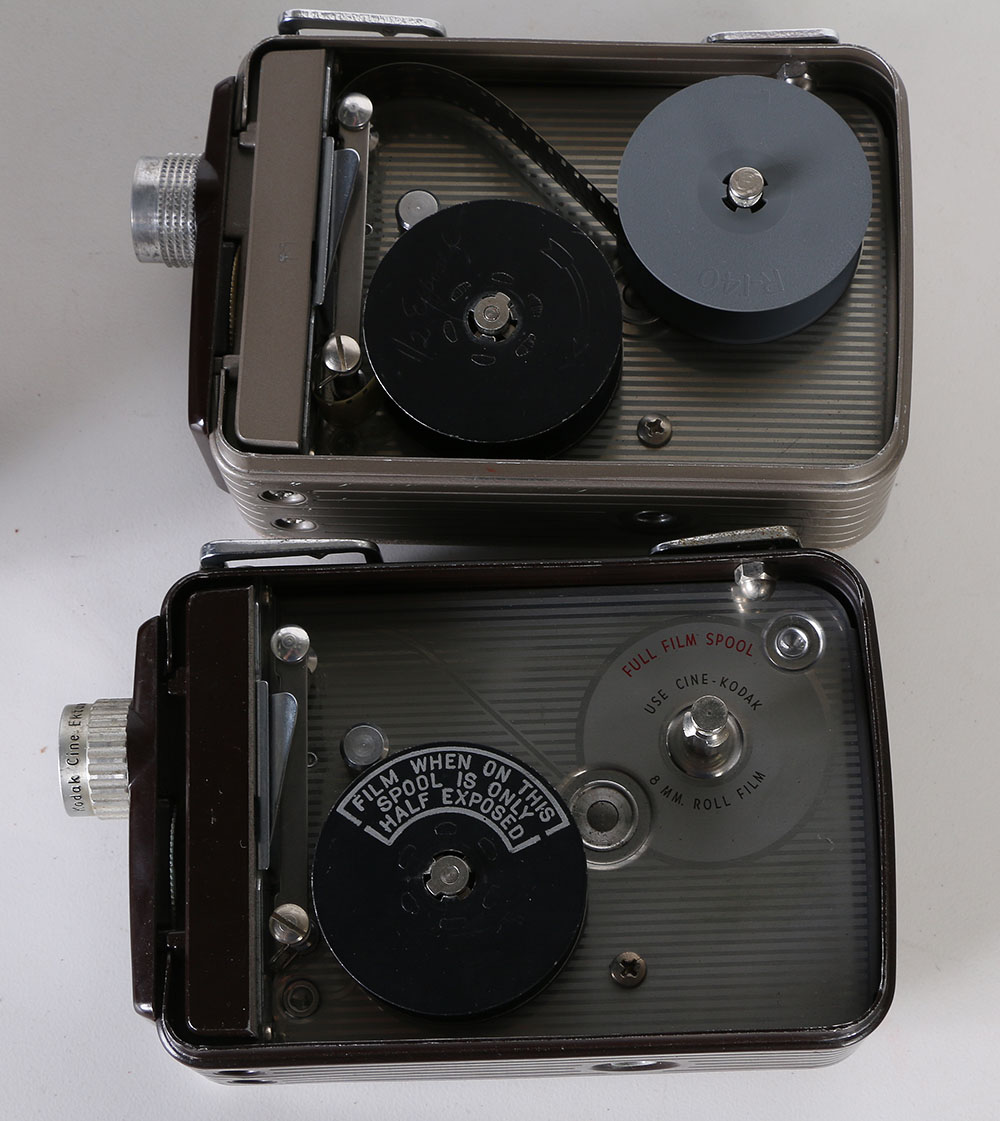 Pair of Kodak Brownie Cameras and Minolta Camera