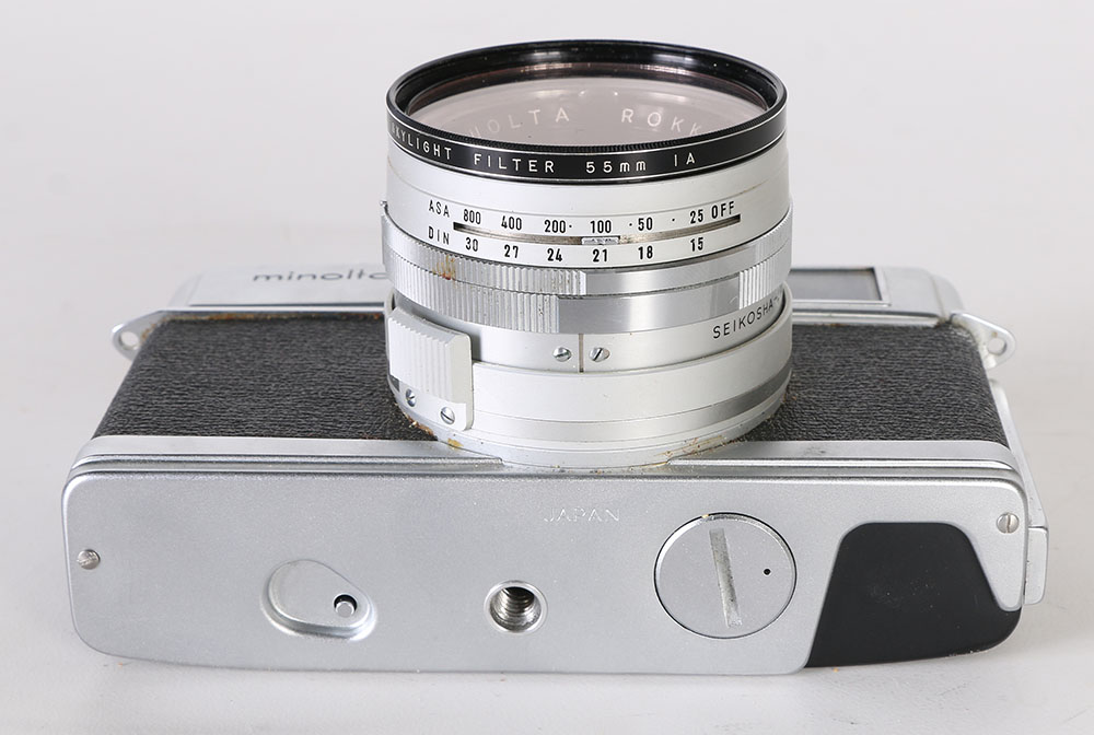 Pair of Kodak Brownie Cameras and Minolta Camera