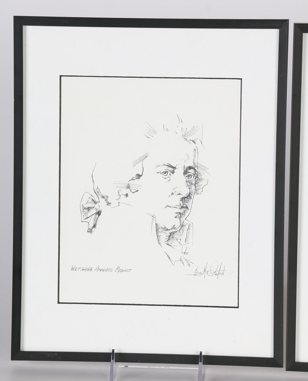 Collection of Lithographs of Famous Composers