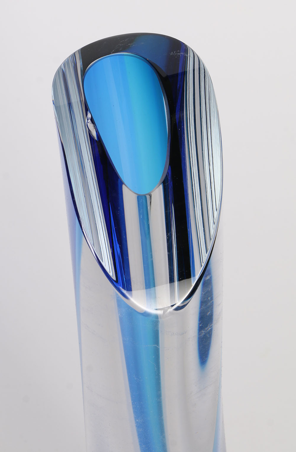 Kosta Boda Signed Art Glass Vase