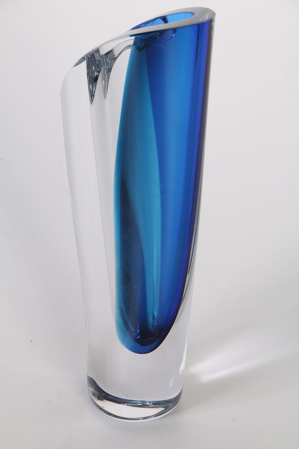Kosta Boda Signed Art Glass Vase