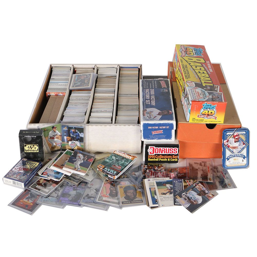 Large Collection of Baseball Cards