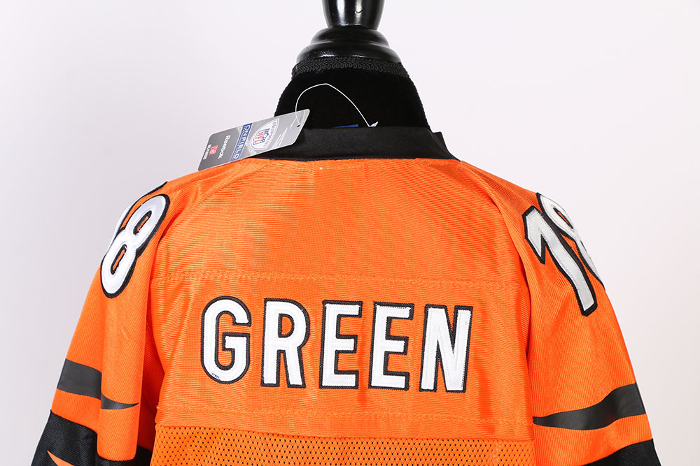 Autographed A.J. Green Cincinnati Bengals Football Jersey