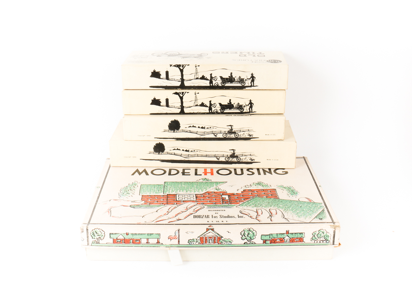 Collection of Vintage Model Kits