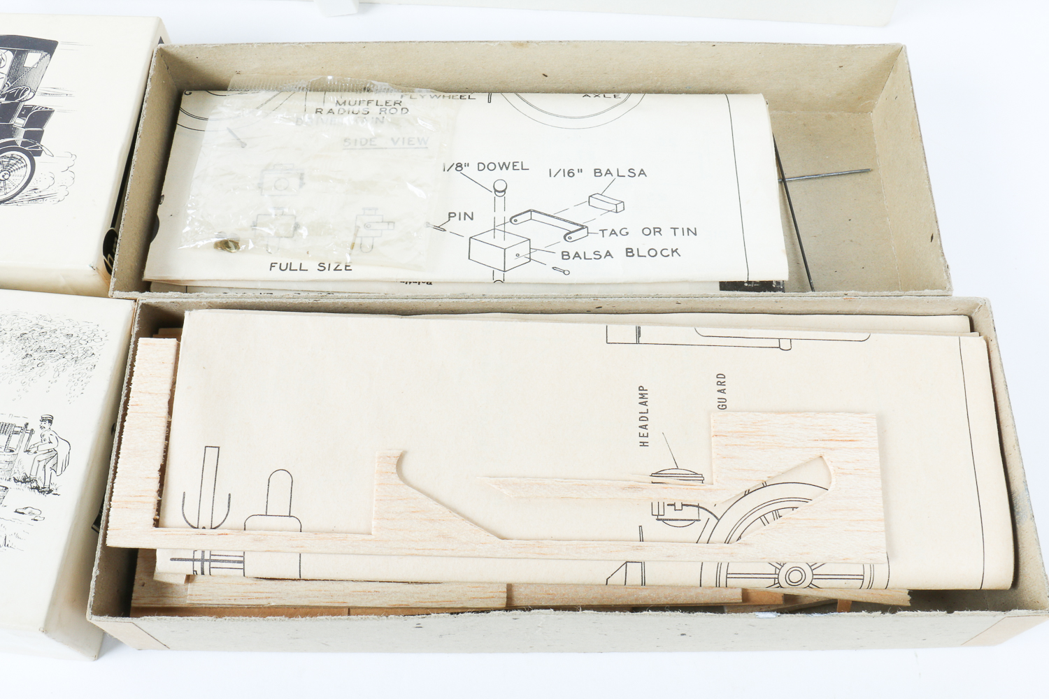 Collection of Vintage Model Kits