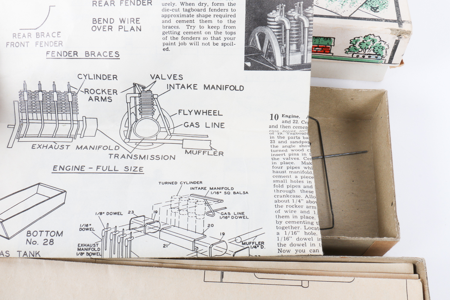 Collection of Vintage Model Kits