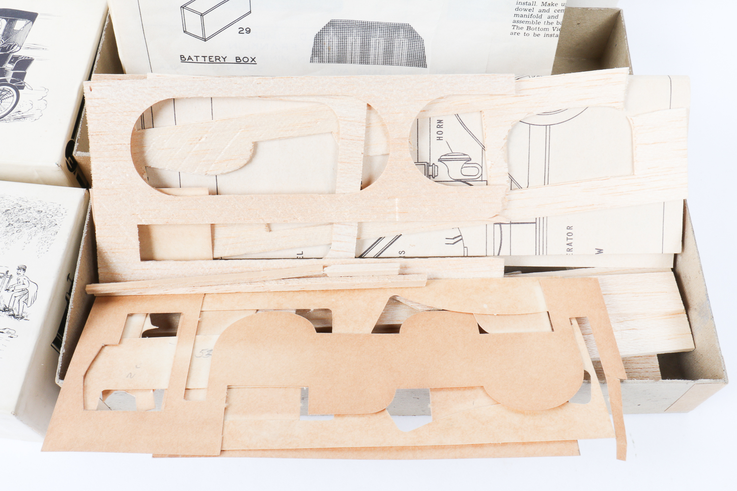 Collection of Vintage Model Kits