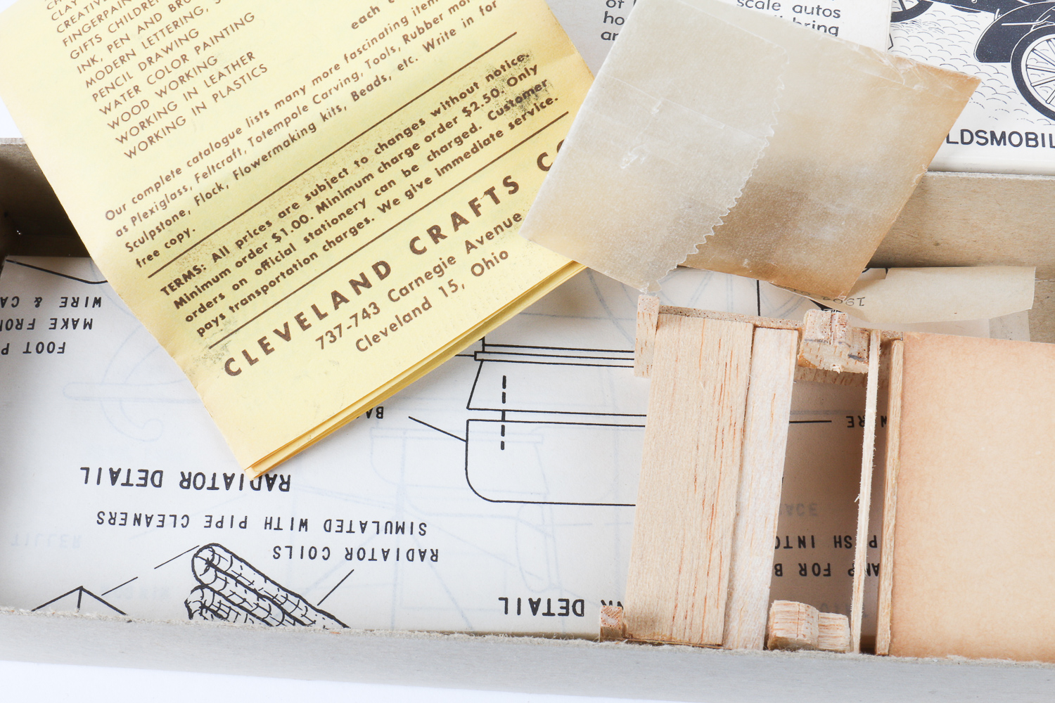 Collection of Vintage Model Kits