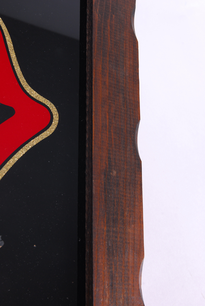 Vintage Rolling Stones Framed Glass Wall Art