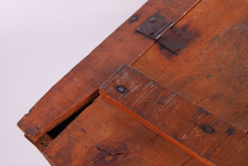 Vintage Baltimore, MD Wooden Biscuit Box