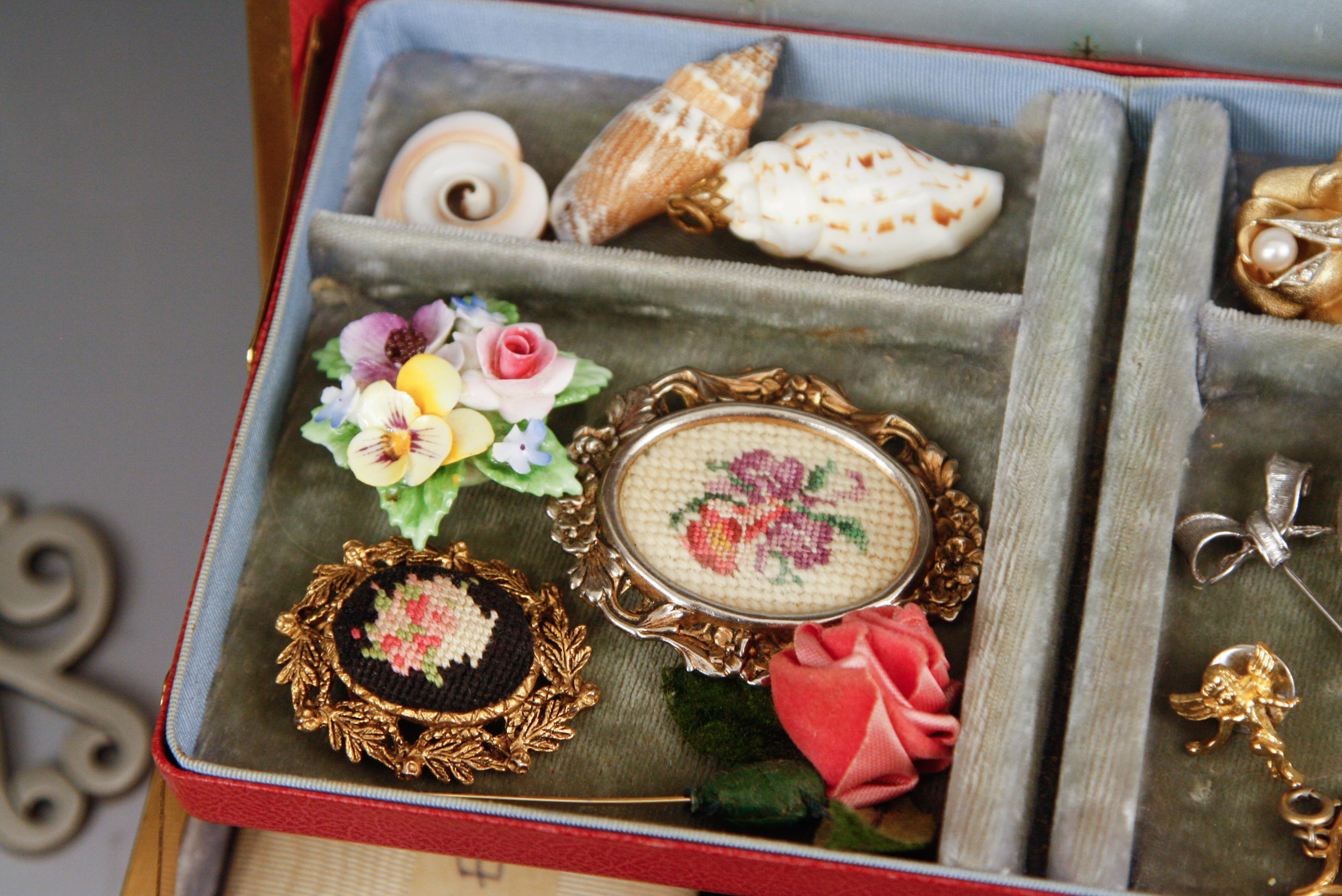 Vintage Costume Jewelry Inc. Crown Trifari, Lisner and Kramer