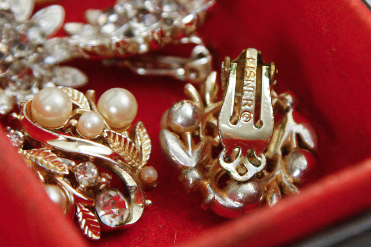 Vintage Costume Jewelry Inc. Crown Trifari, Lisner and Kramer