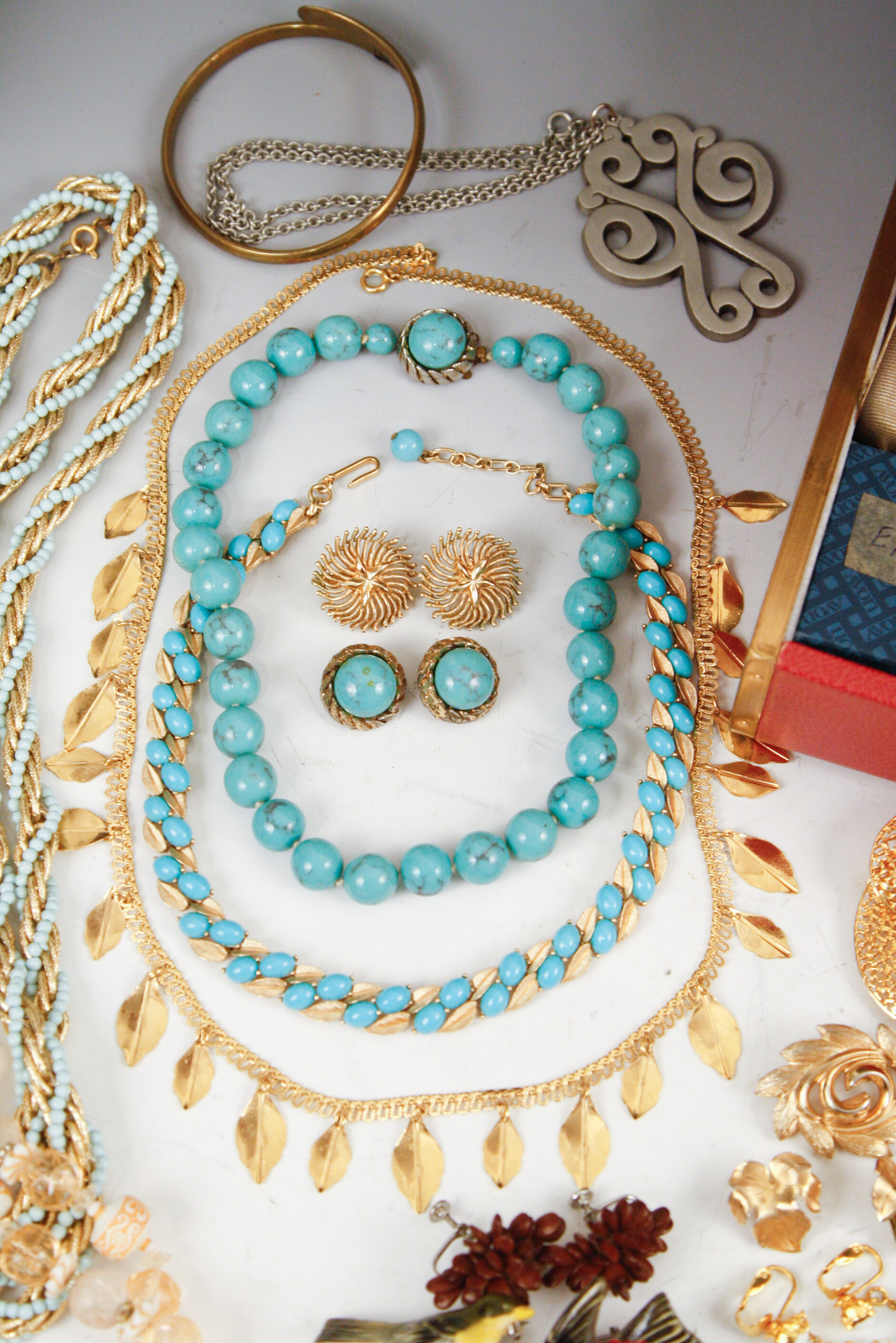 Vintage Costume Jewelry Inc. Crown Trifari, Lisner and Kramer