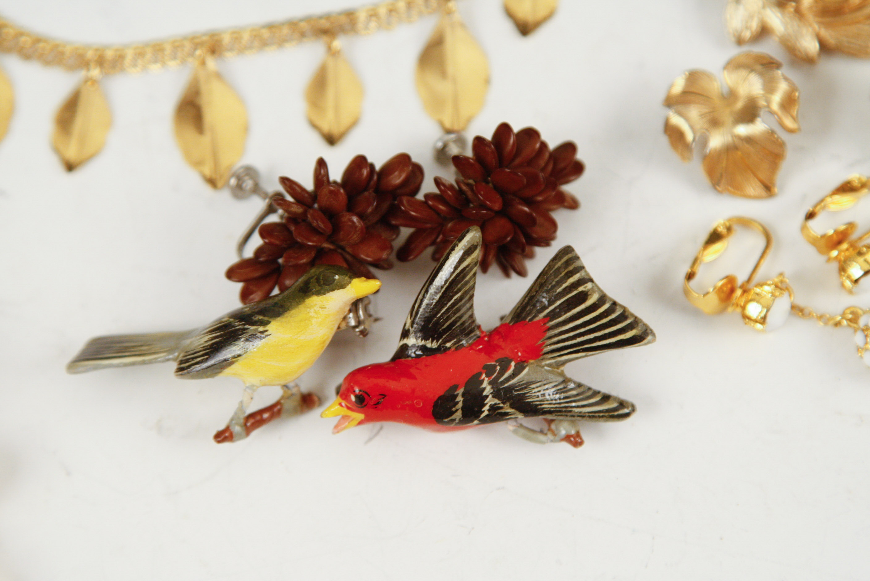 Vintage Costume Jewelry Inc. Crown Trifari, Lisner and Kramer