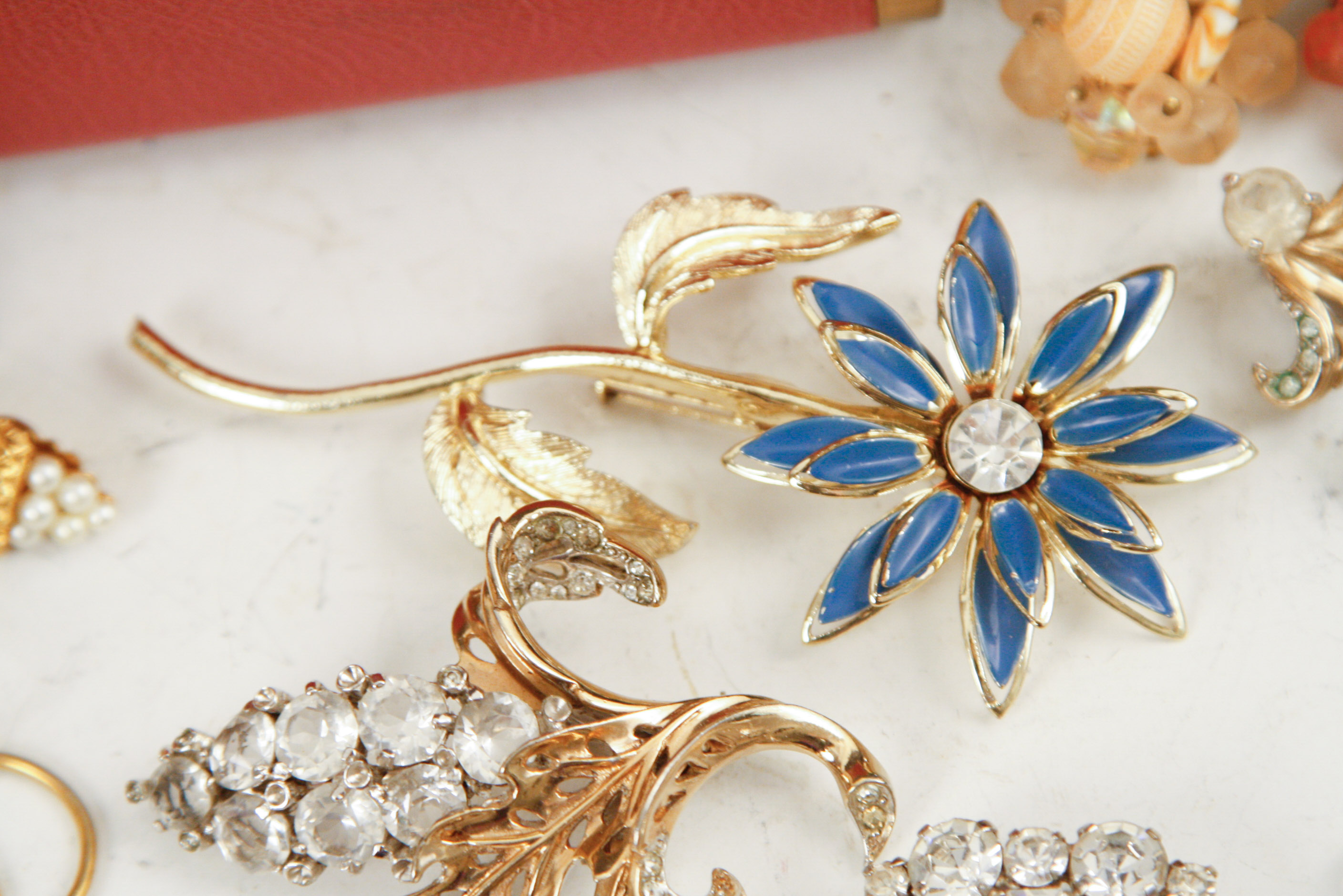 Vintage Costume Jewelry Inc. Crown Trifari, Lisner and Kramer