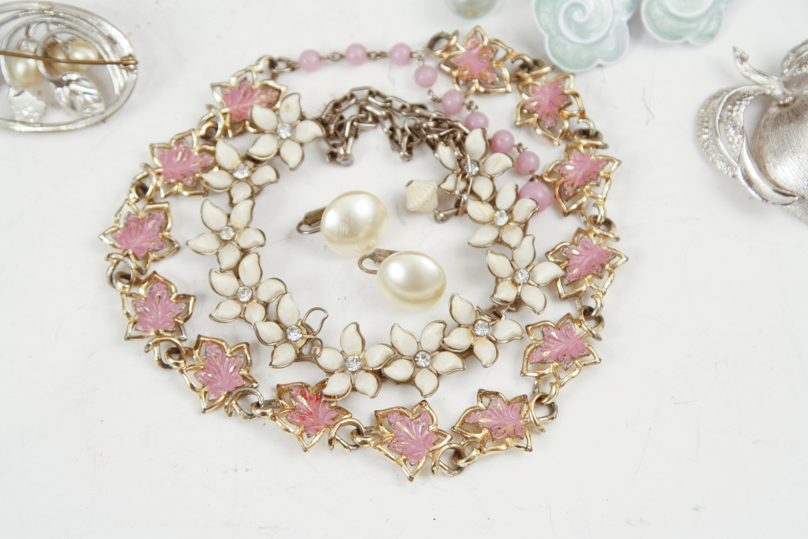 Vintage Costume Jewelry Inc. Crown Trifari, Lisner and Kramer