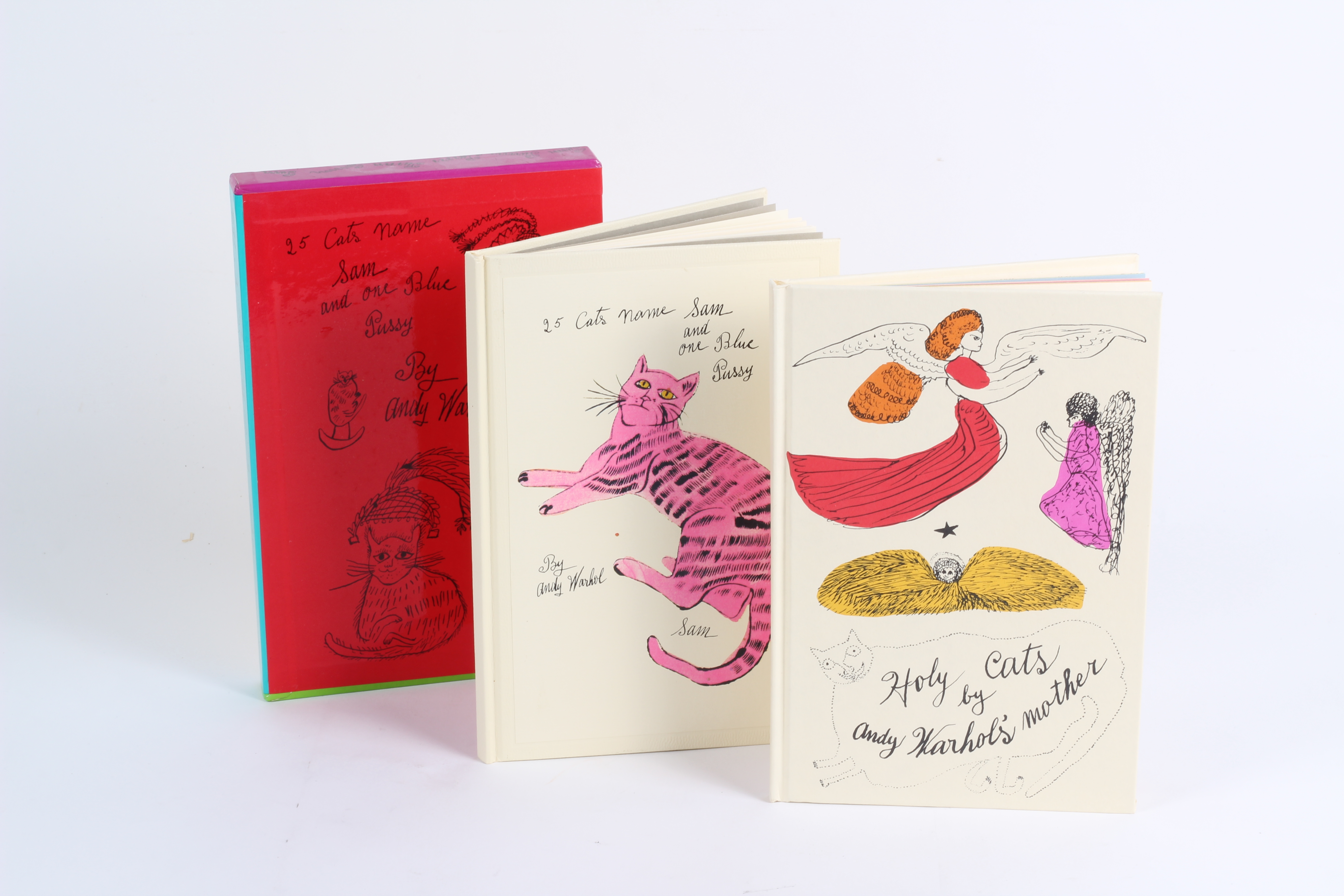 Cat-Themed Books Including an Andy Warhol Boxed Set