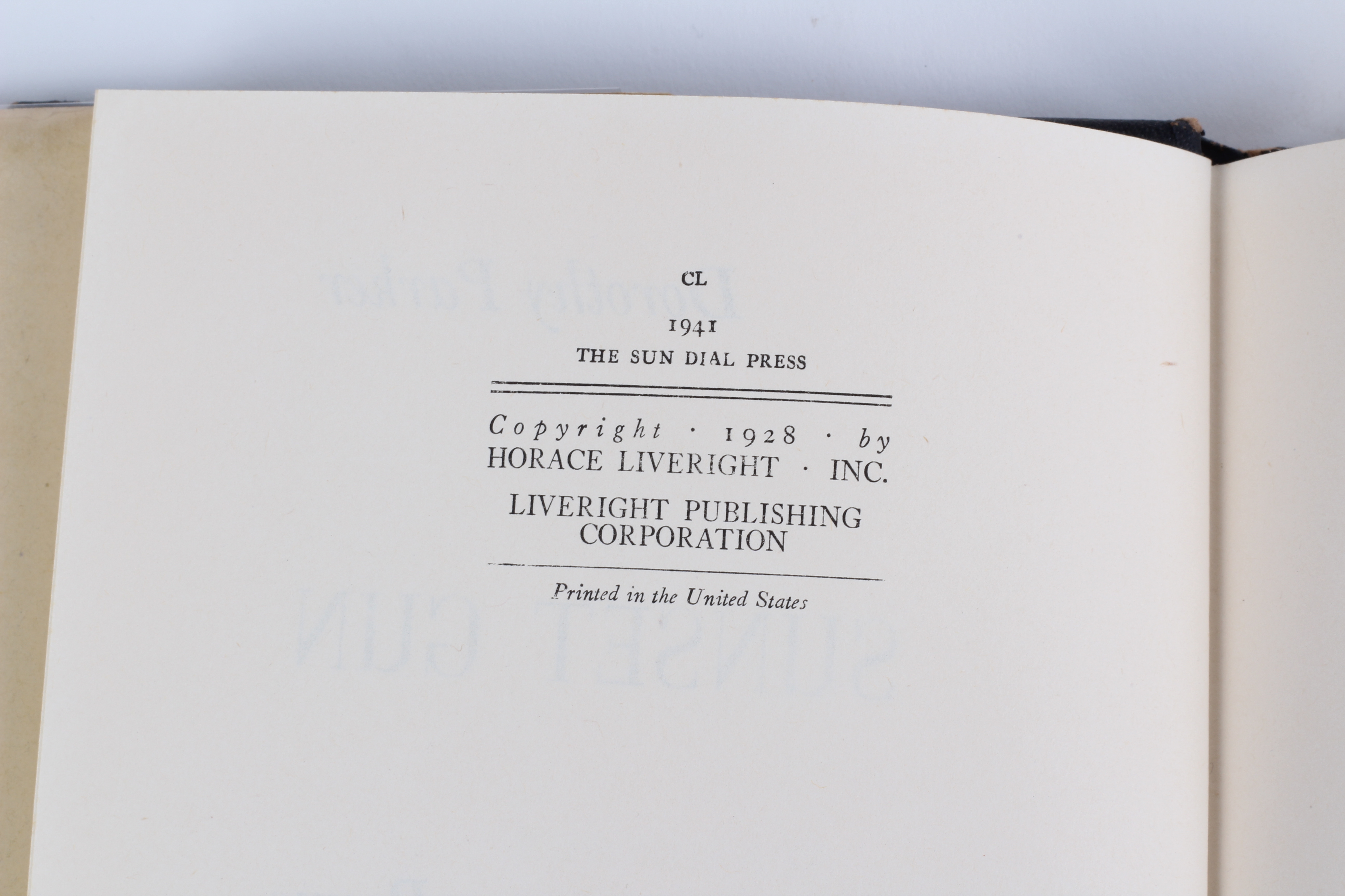 Pair of Dorothy Parker Novels