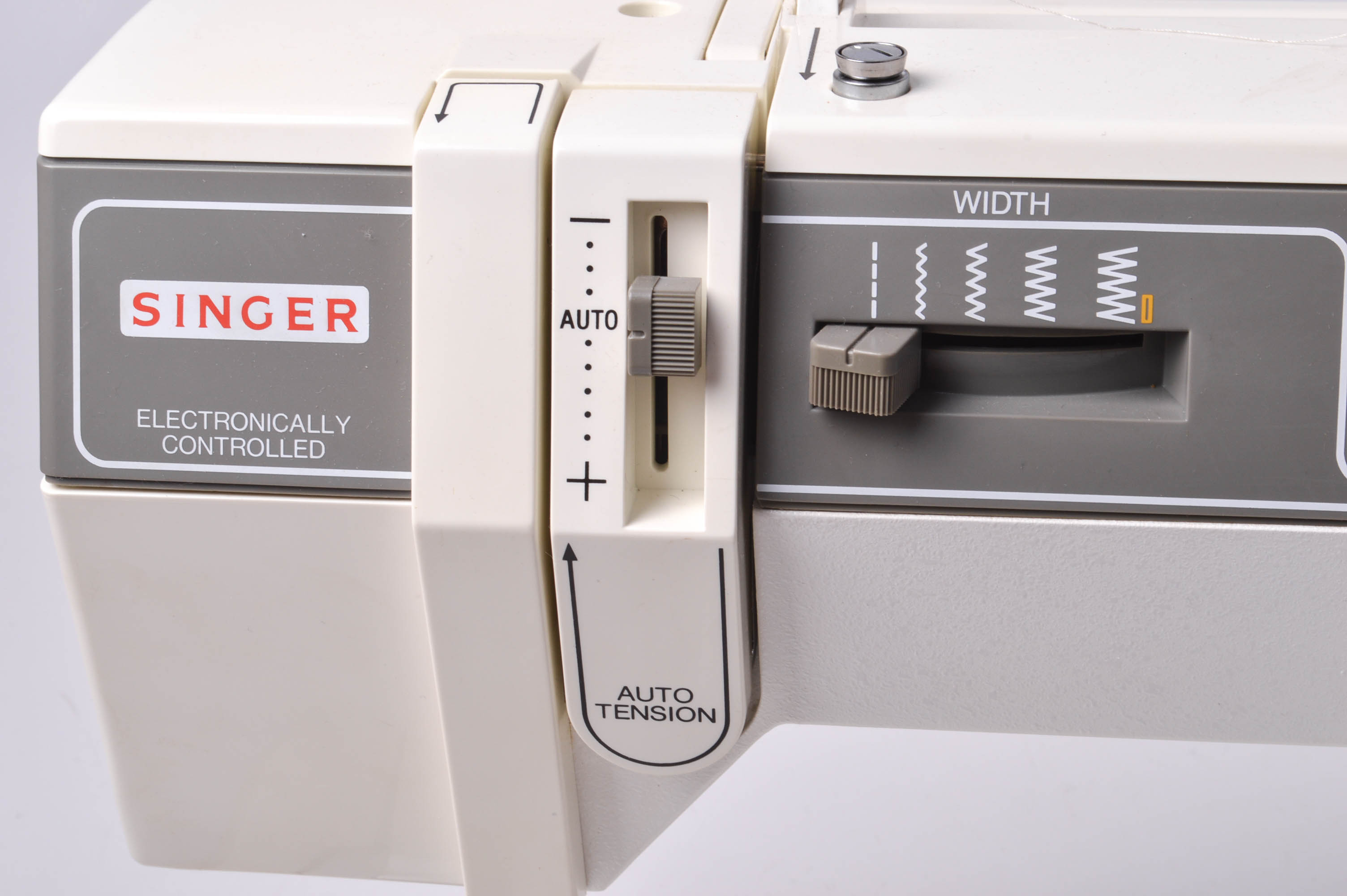 Vintage Singer Sewing Machine and Accessories