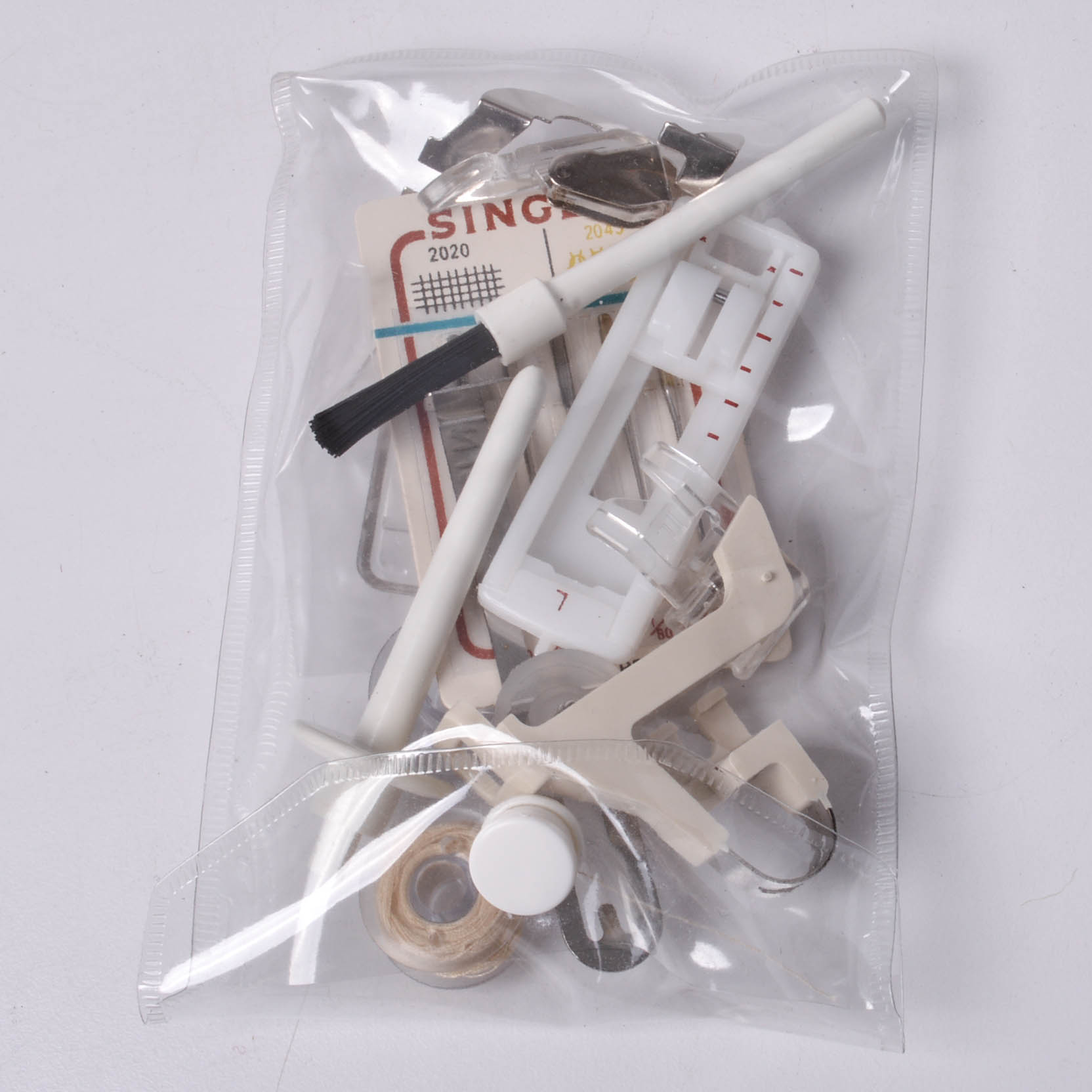 Vintage Singer Sewing Machine and Accessories