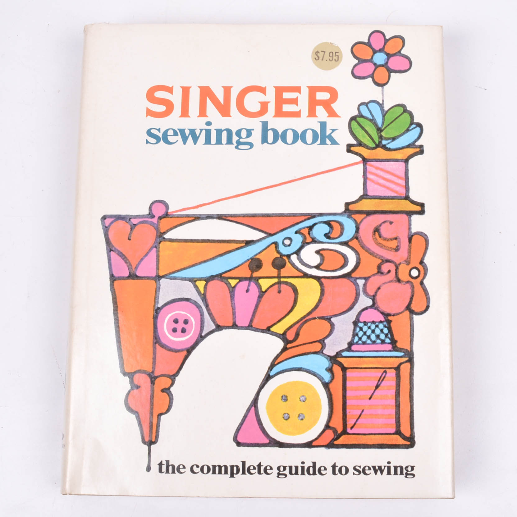 Vintage Singer Sewing Machine and Accessories