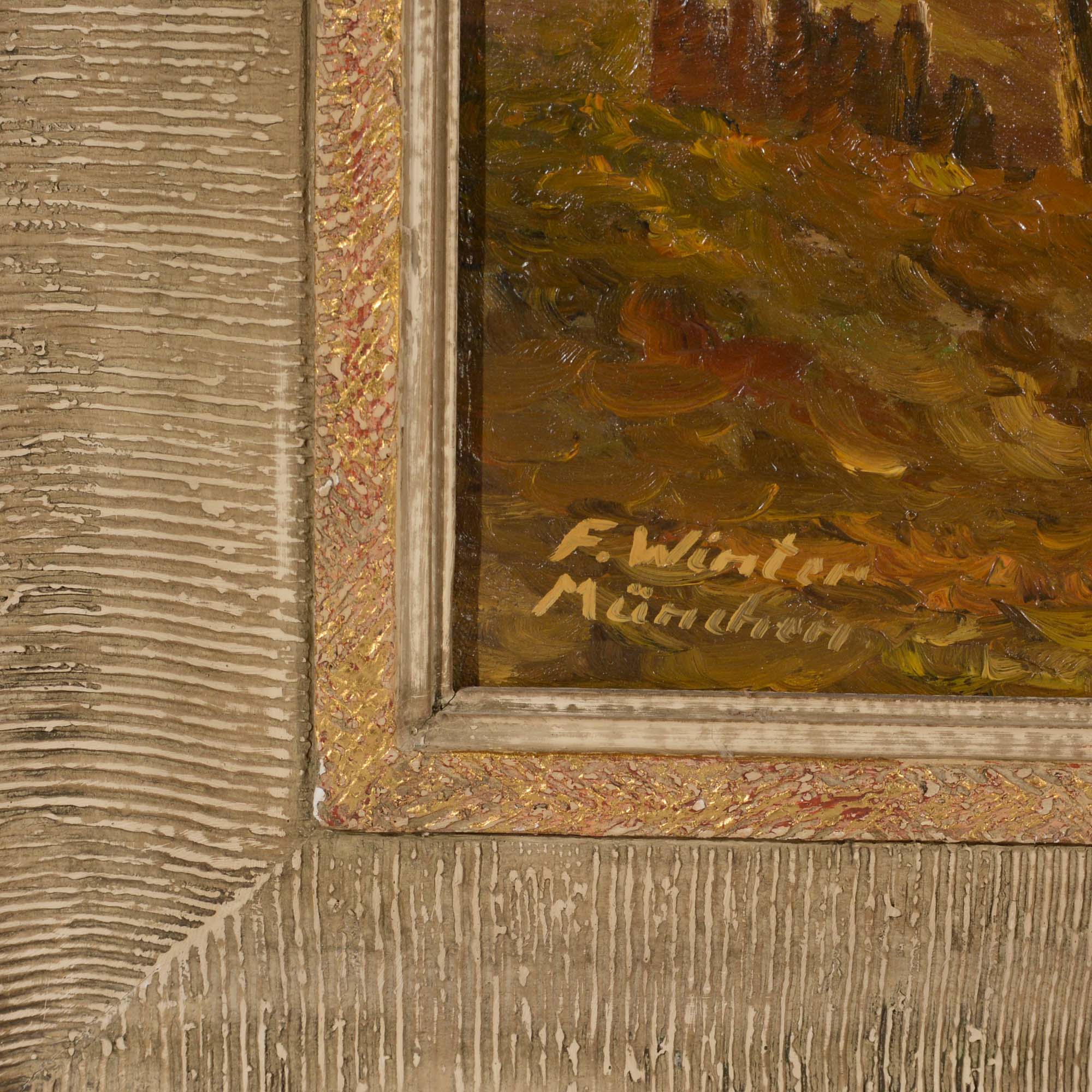 Original Franz Winter Oil Painting