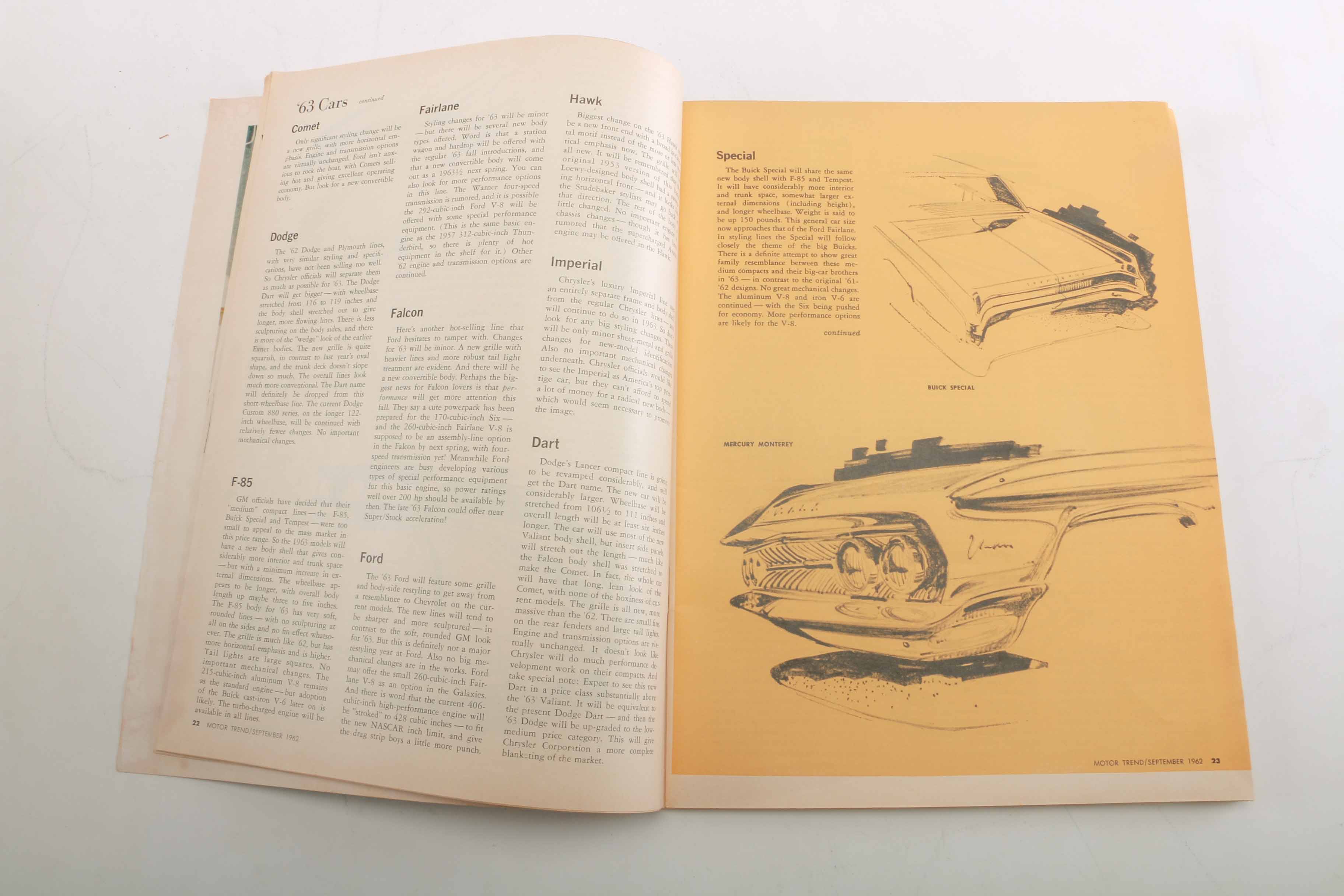 Thunderbird Book Collection from 1950s to 1980s