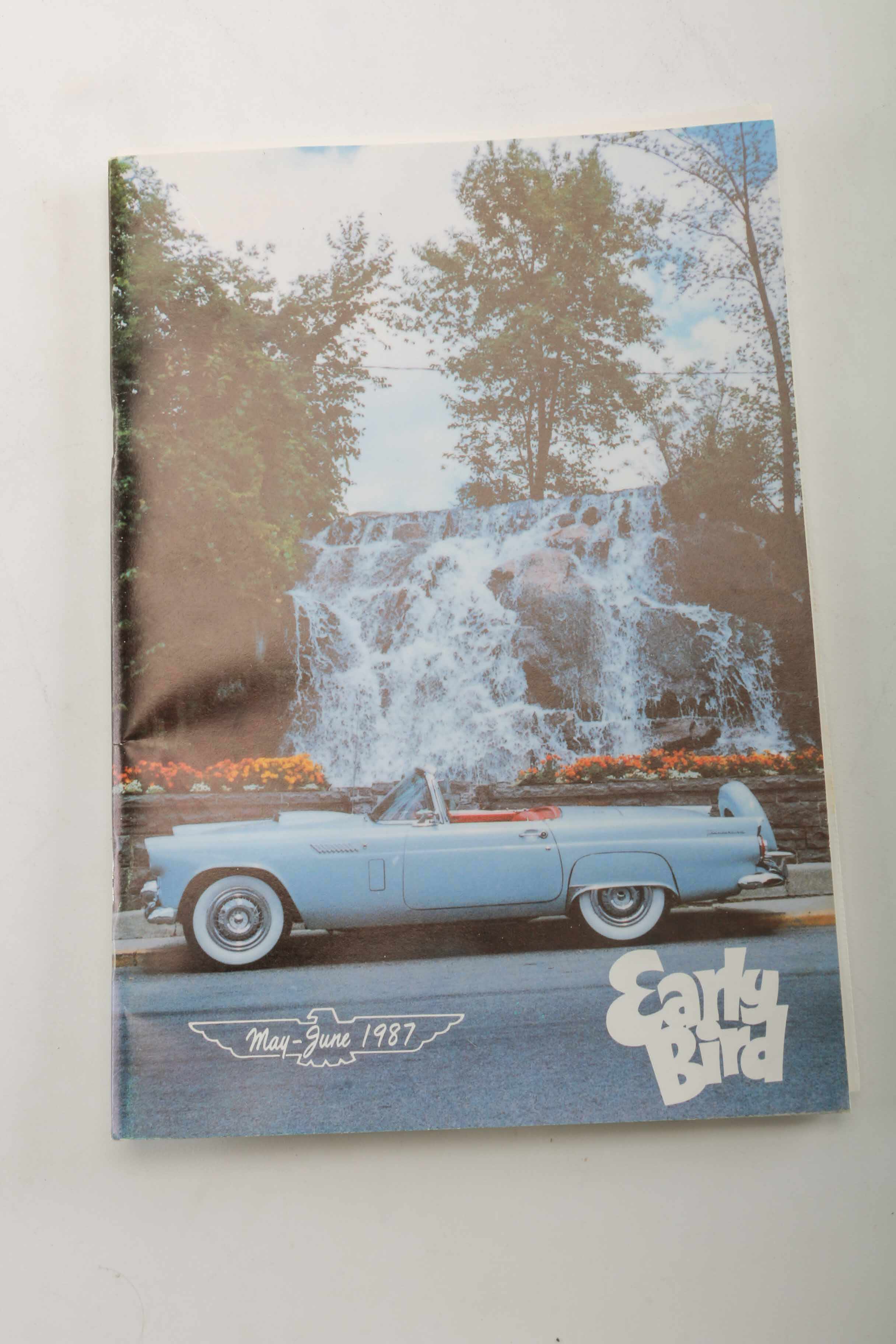 Thunderbird Book Collection from 1950s to 1980s