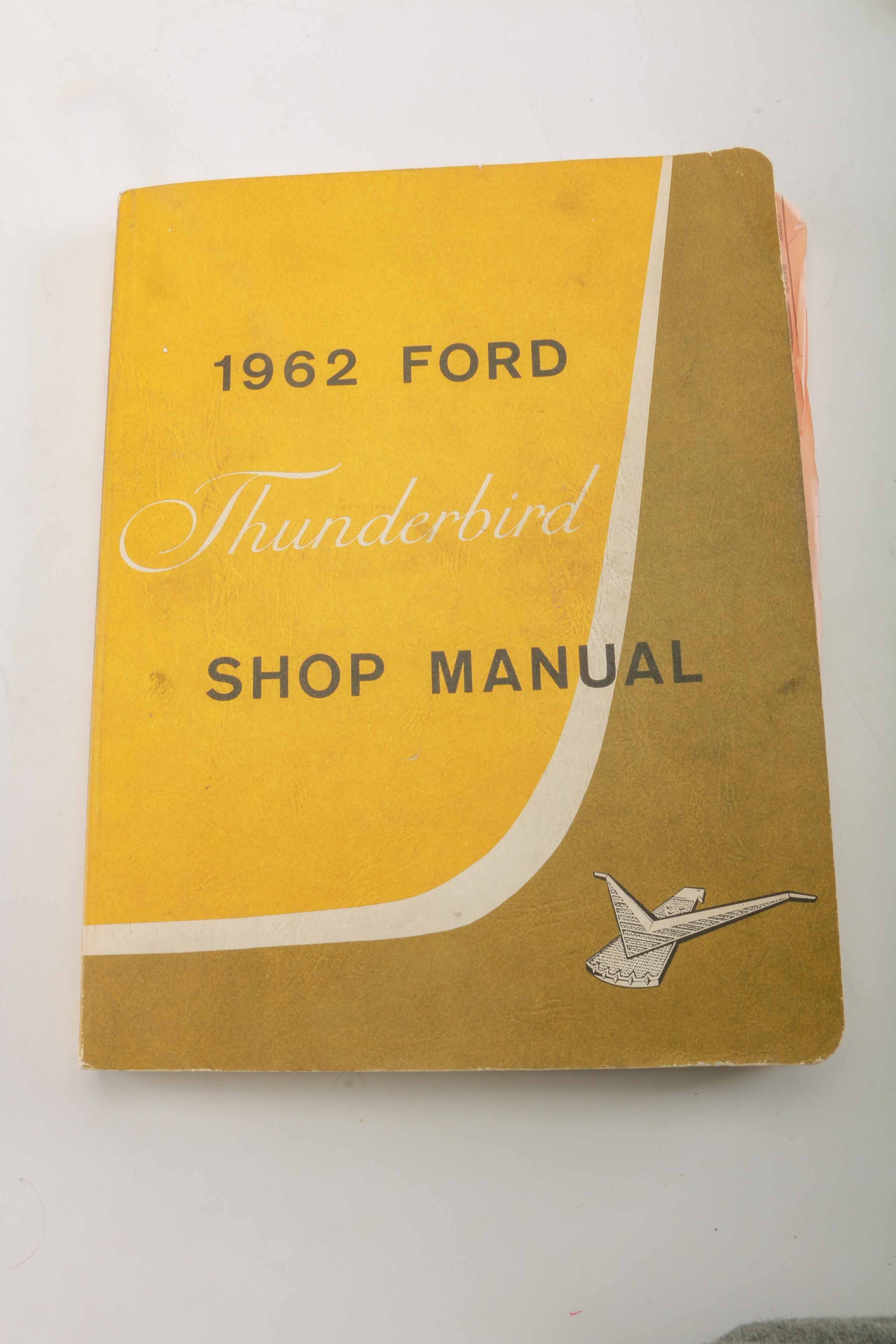 Thunderbird Book Collection from 1950s to 1980s