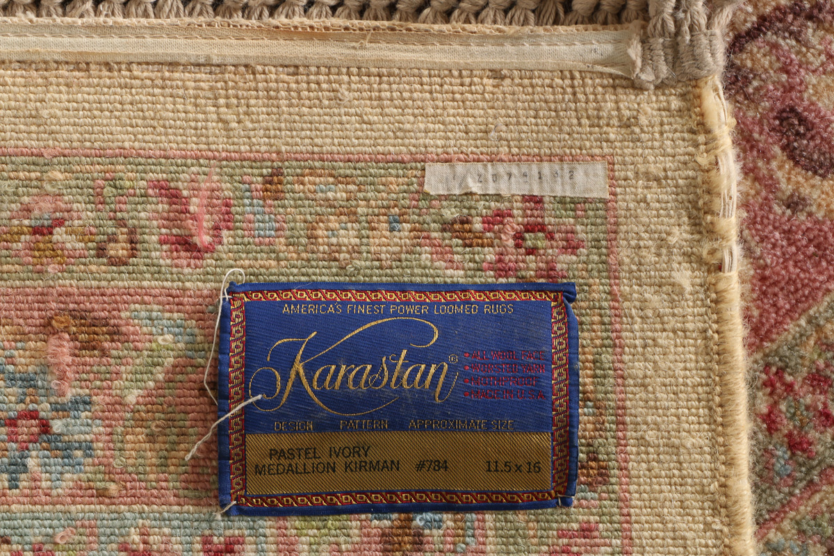 Power Loomed Karastan "Medallion Kirman" Area Rug