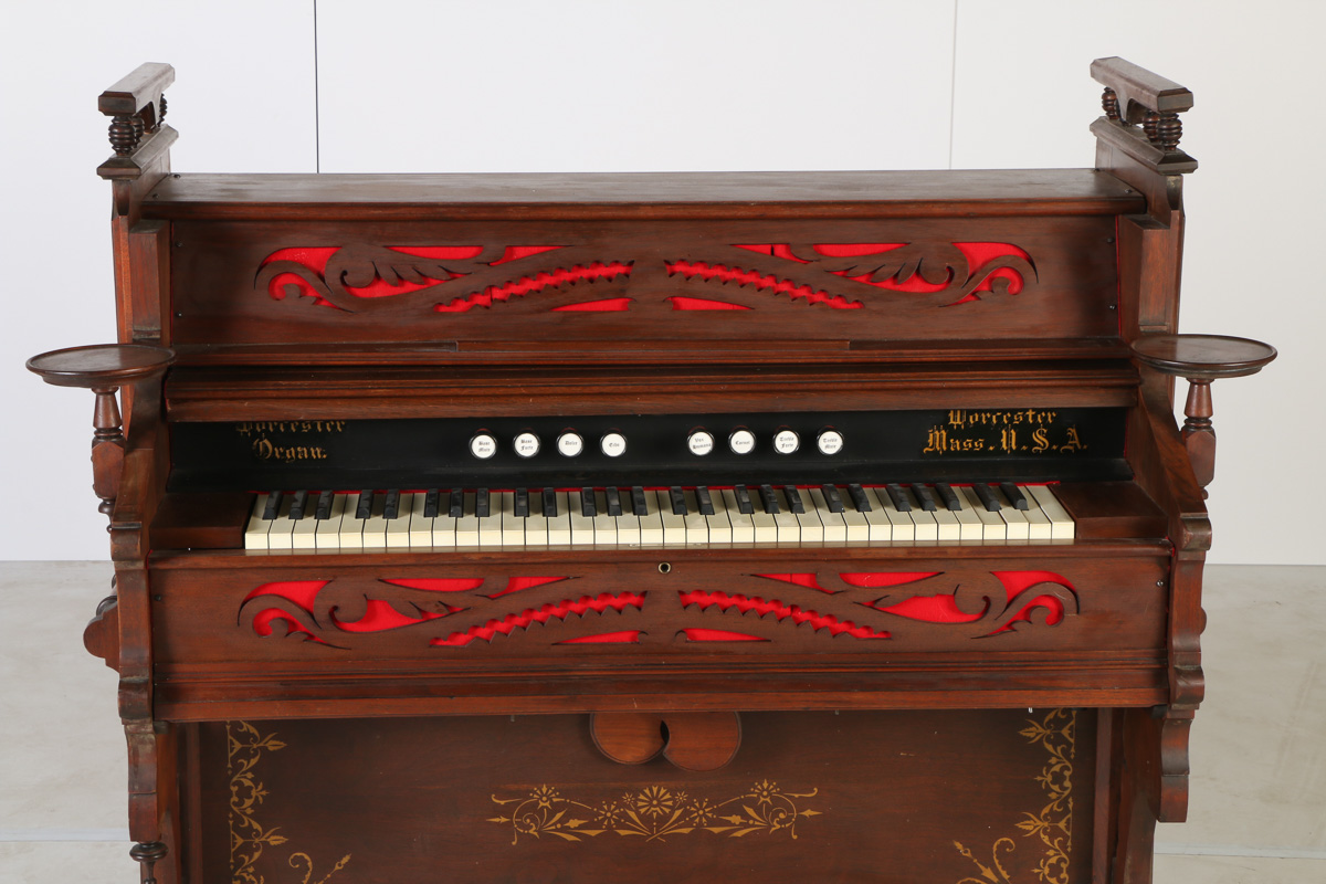 Electrified Worcester Forrester Pump Organ