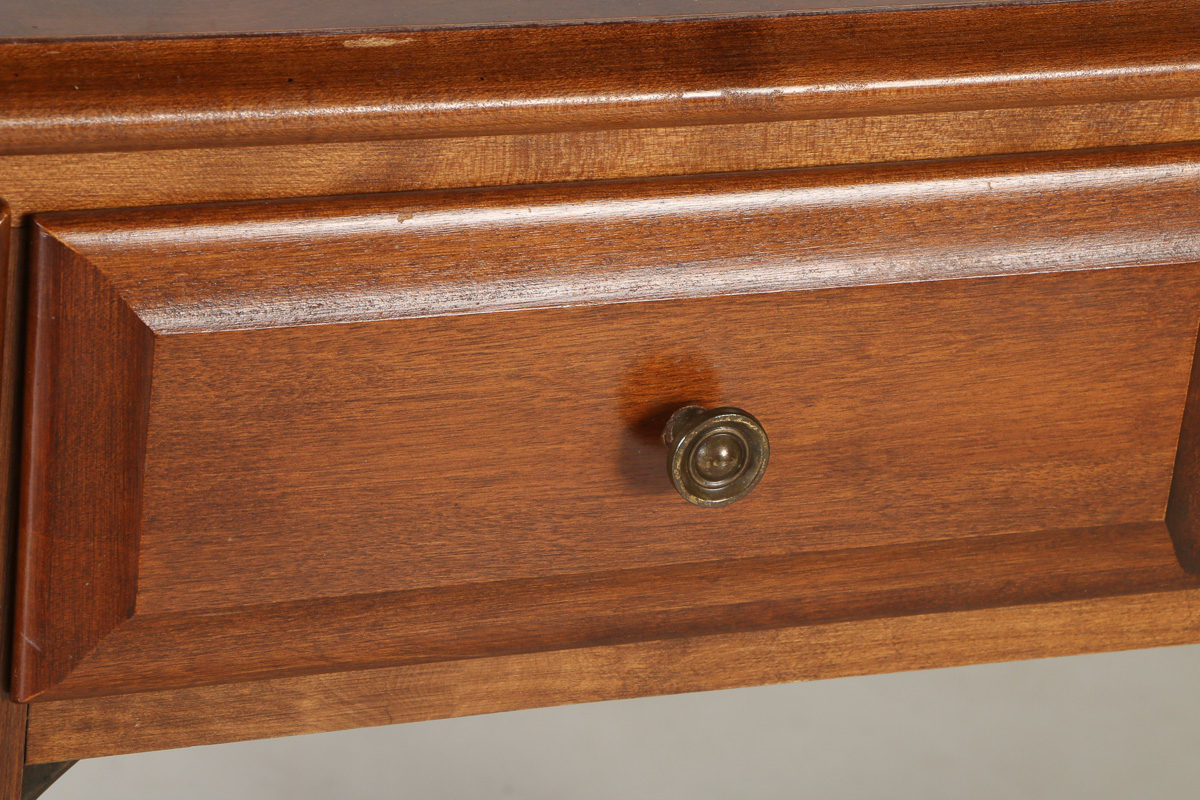 Walnut Stained Wooden Desk