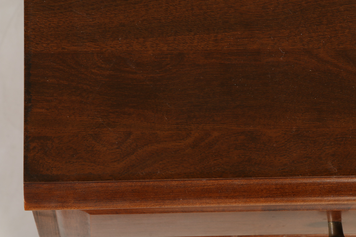 Walnut Stained Wooden Desk