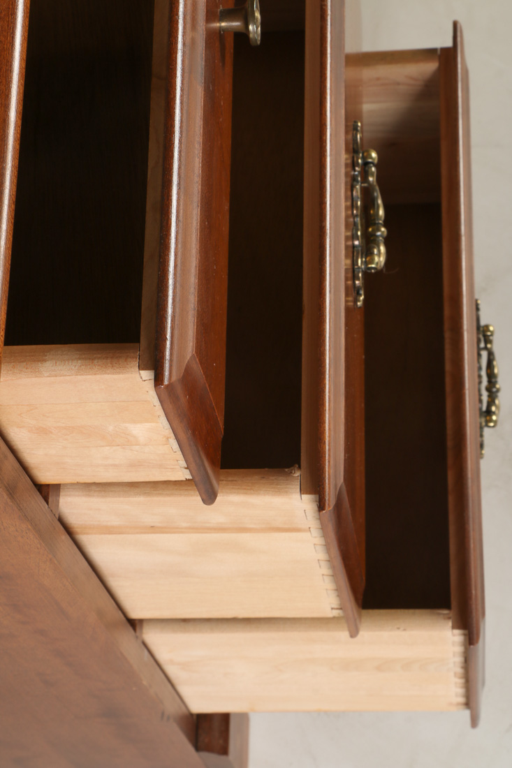 Walnut Stained Wooden Desk