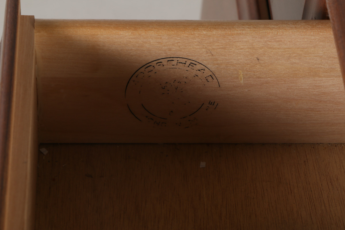 Walnut Stained Wooden Desk