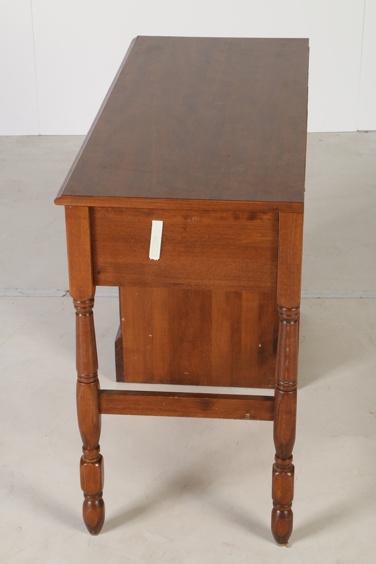 Walnut Stained Wooden Desk