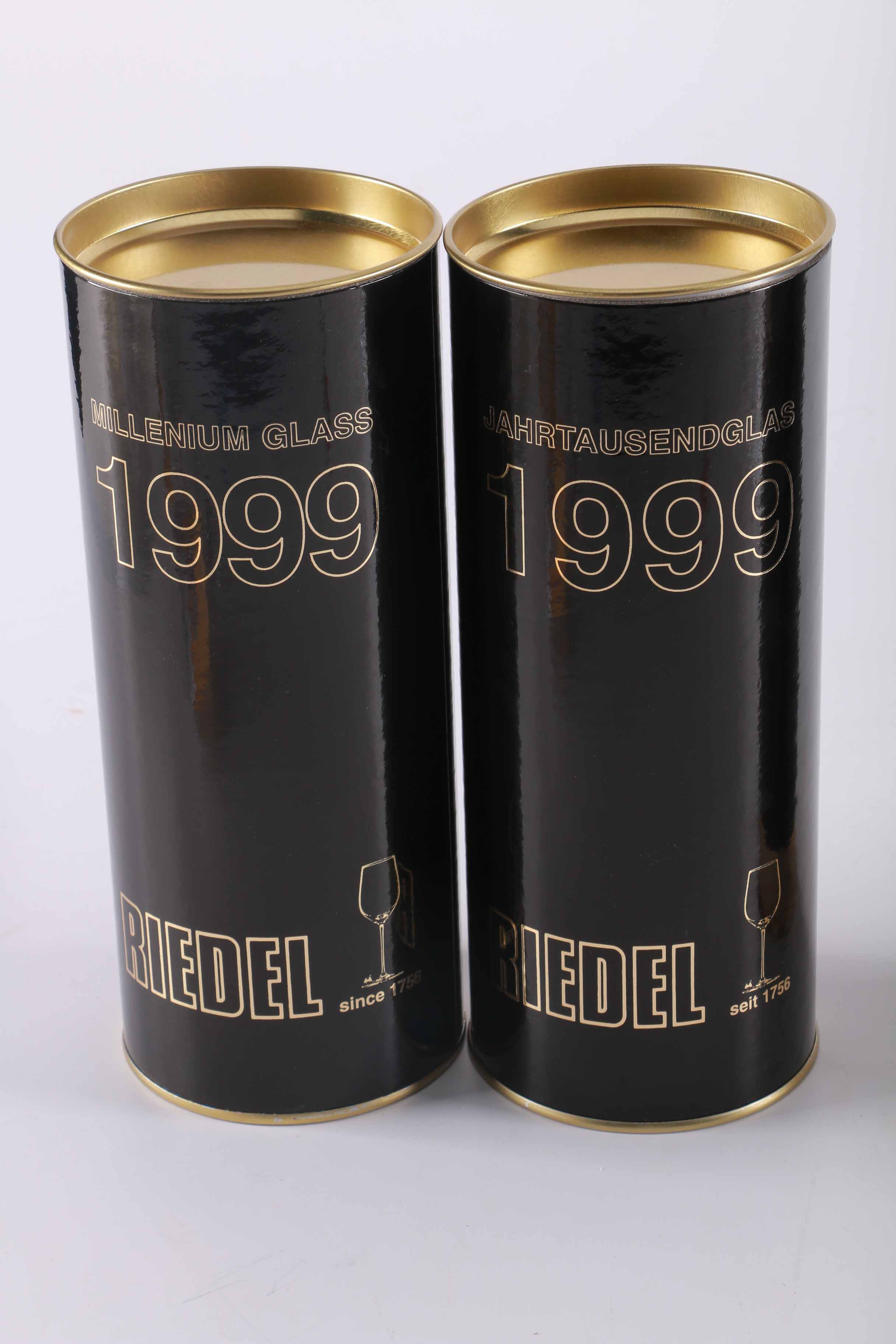 Riedel Tyrol Crystal New Years Champagne Glasses