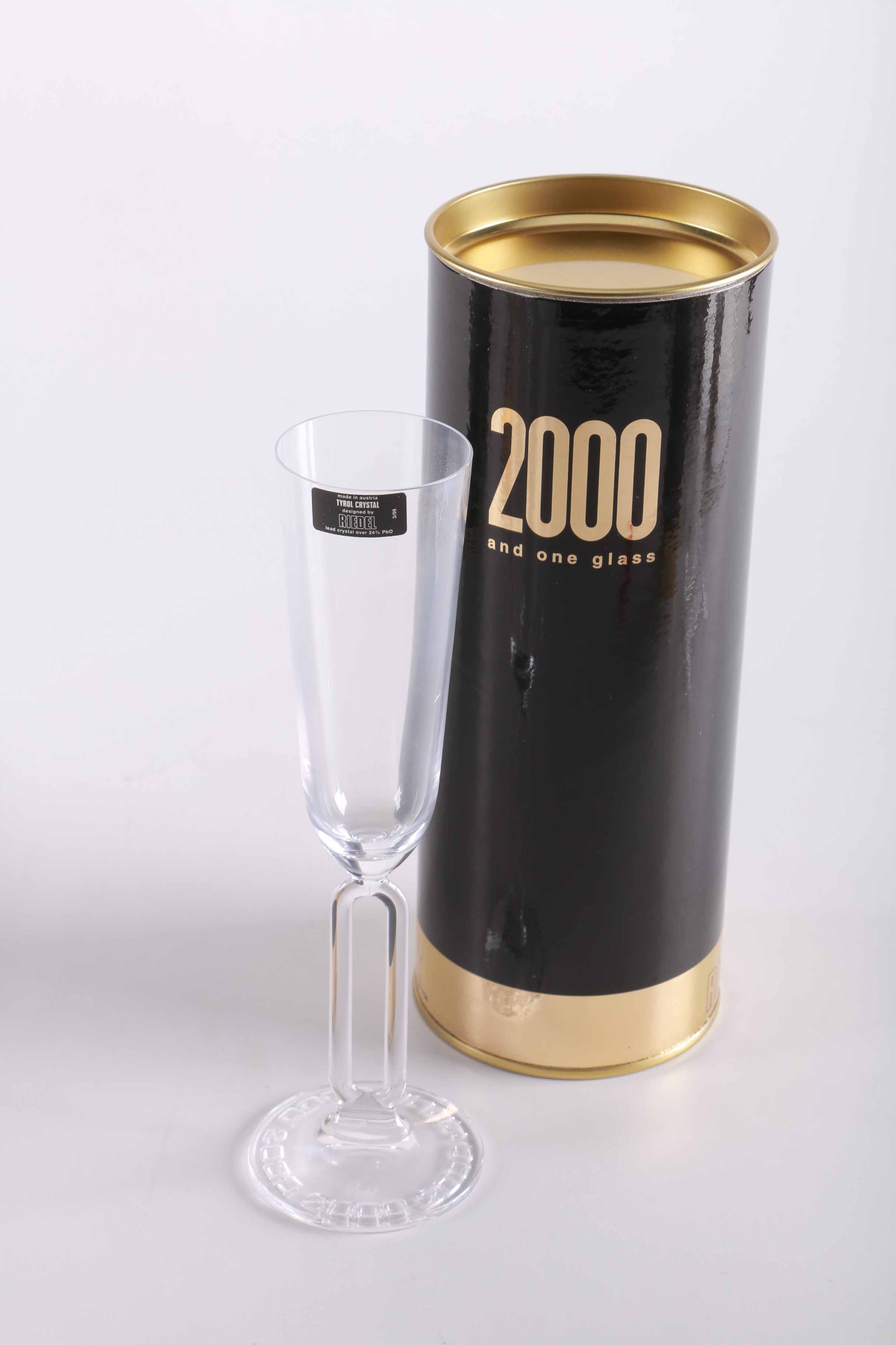 Riedel Tyrol Crystal New Years Champagne Glasses