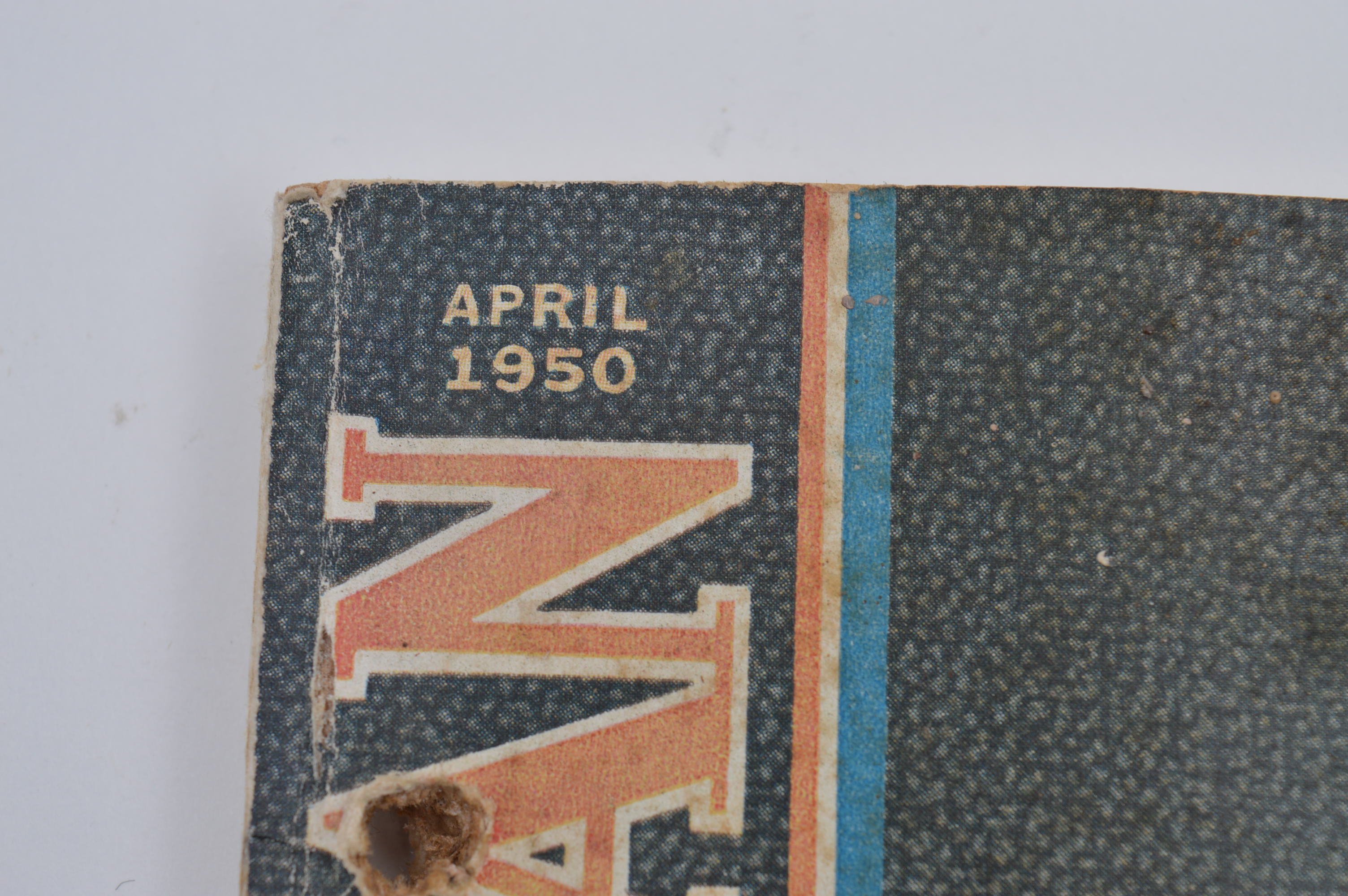 Denix Western 1866 Double Barrel Derringer Replica and Vintage Magazines