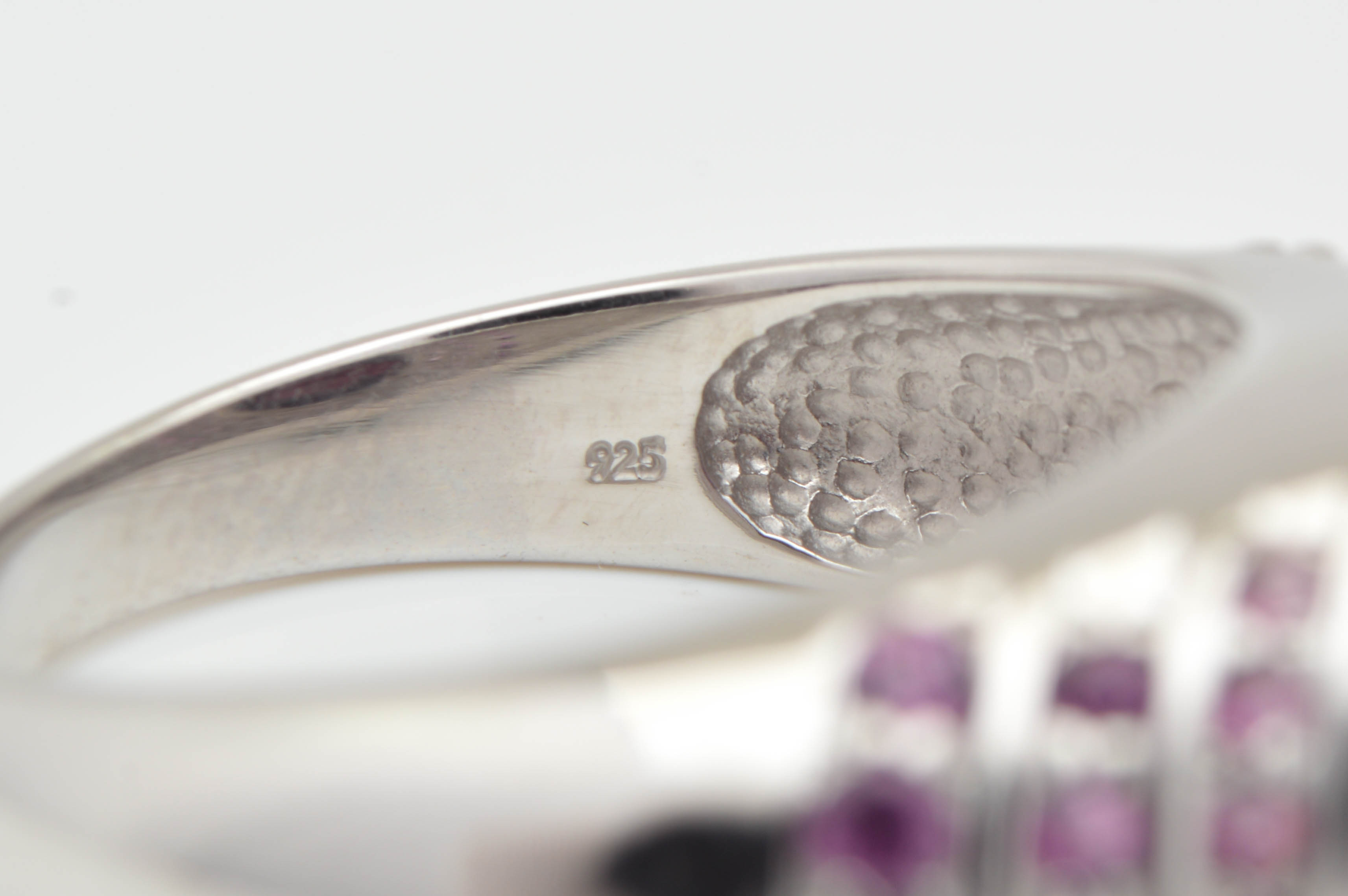 Sterling Silver and Rhodonite Ring