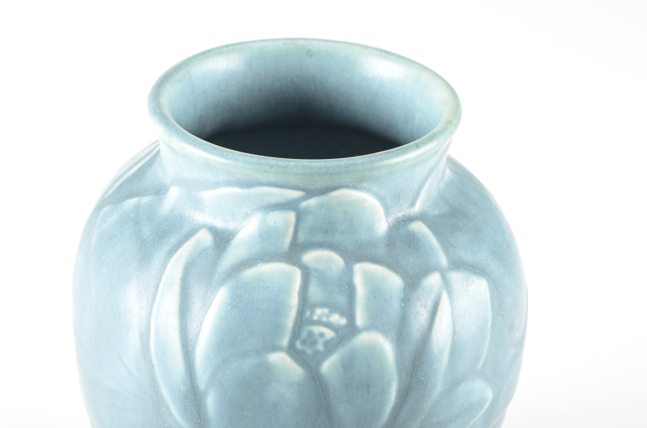 1948 Rookwood Pottery Water Lily and Lily Pad Vase