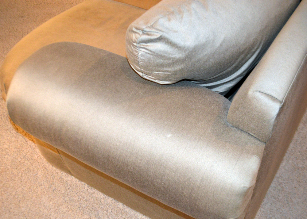 Contemporary Sage Green Sectional Sofa